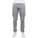 Black & Grey 30 2-Pack Men's Flex-Stretch Cotton Cargo Pants, 31-Inch Inseam - Comfortable and Durable